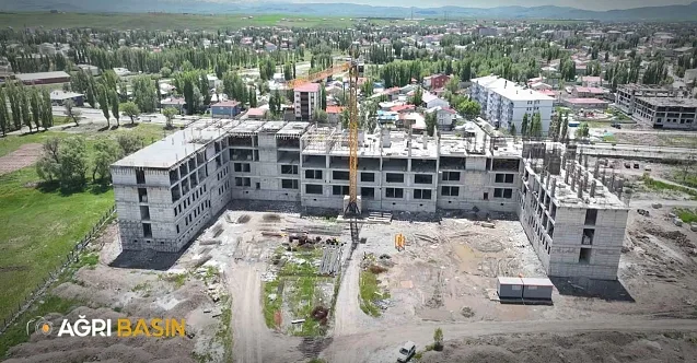 Ağrı Emniyet’e yeni hizmet binası yükseliyor