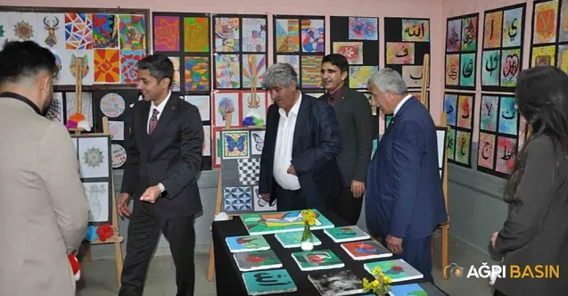 Ağrı’da Köy Okulu Sanat Galerisine Dönüştü
