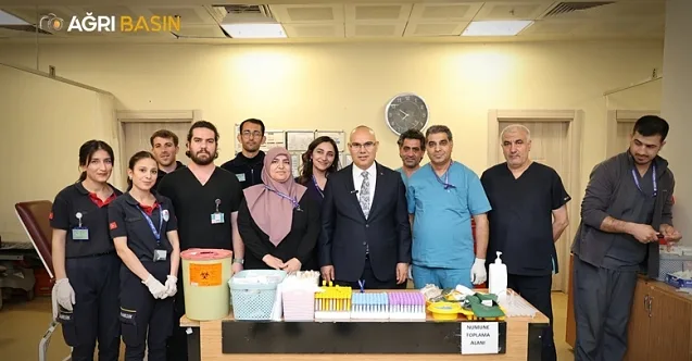 Vali Koç’tan Ağrı Devlet Hastanesi’ne İnceleme Ziyareti