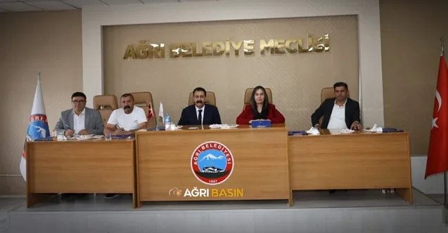 Ağrı Belediyesi Haziran Ayı Meclis Toplantısı Yapıldı