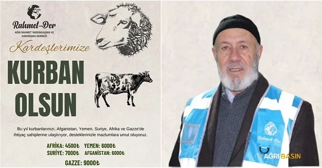 Ağrı Rahmet Derneği’nden 2025 Kurban Seferberliği