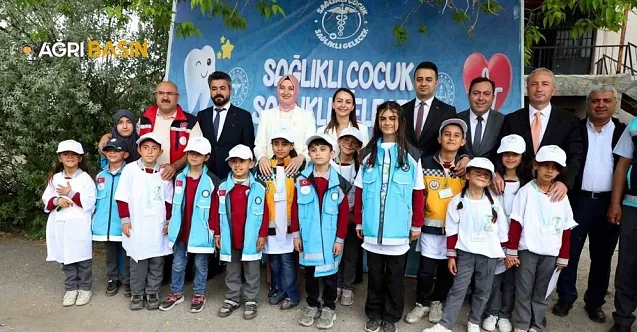Ağrı’da Sağlıklı Gelecek İçin Çocuklar Eğlenerek Öğrendi