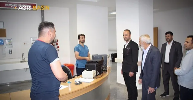 HÜDA PAR Ağrı Teşkilatından Hastane Ziyareti