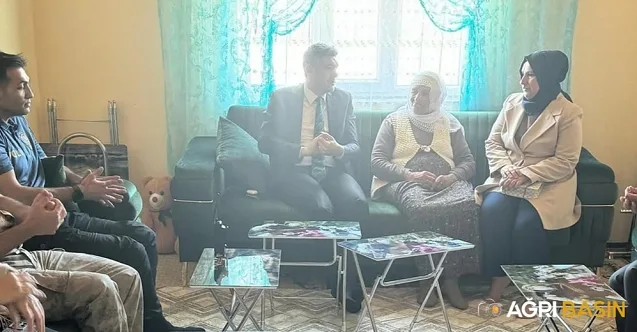 Kaymakam Korkusuz’dan şehit annesine anlamlı ziyaret