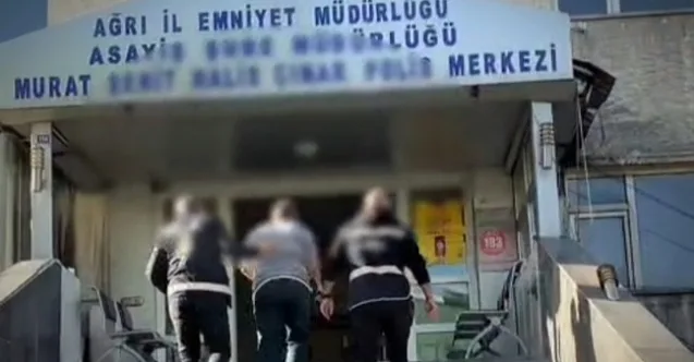 Ağrı’da 10 yıl hapis cezası olan hükümlü yakalandı