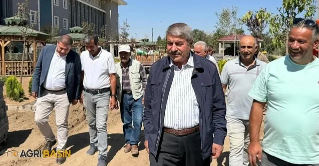Patnos’ta Yeşil Alan Projeleri Sahada Denetlendi