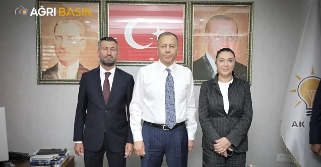 Bakan Yerlikaya’dan AK Parti Ağrı’ya Ziyaret