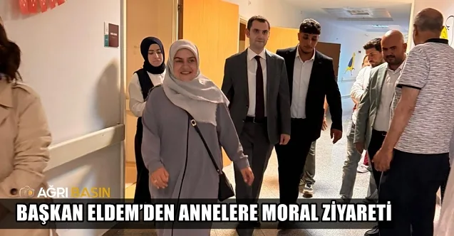 Başkan Zeynep Eldem’den Annelere Moral Ziyareti