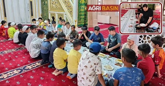Hacı Medet Kılıç Camii’inde Yaz Kur’an kurslarında Eğlenceli final