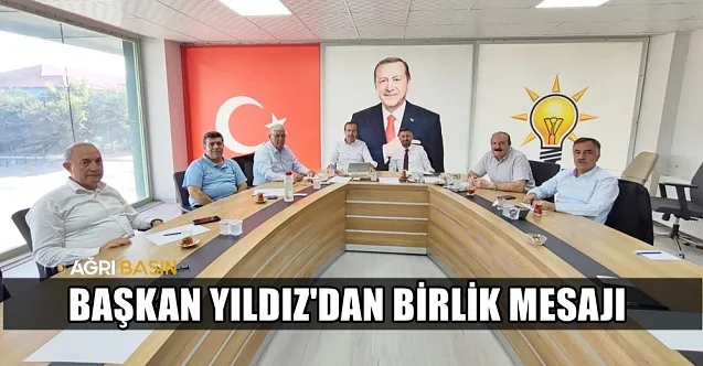 İlhami Yıldız’dan Ağrı’da Birlik ve Dayanışma Mesajı