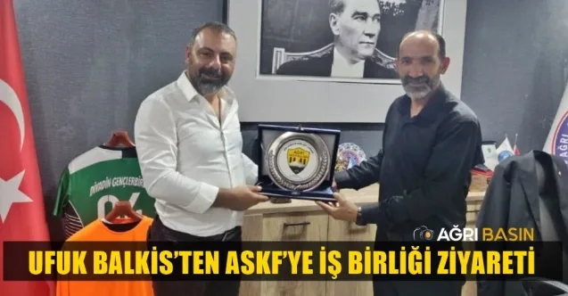 Ufuk Balkis’ten ASKF’ye iş birliği ziyareti