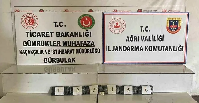 Ağrı’da tır dorsesinde 3,7 kg esrar ele geçirildi