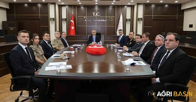 Ağrı’da üniversite güvenliği için koordinasyon toplantısı