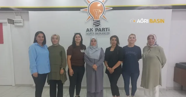 AK Parti Ağrı Kadın Kolları’ndan Birlik ve Dayanışma Mesajı