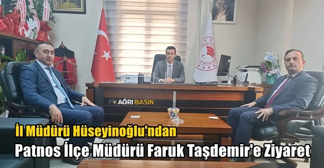 Patnos’ta tarıma yeni vizyon: Ortak projeler masada