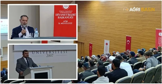 Ağrı’da “Peygamberimiz ve Aile Ahlakı” konferansı