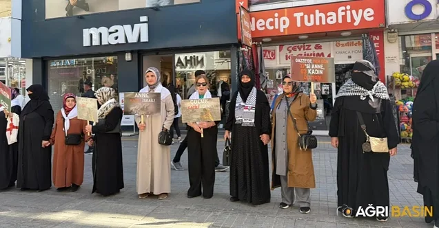 AK Parti Kadın Kollarından Gazze İçin Sessiz Çığlık