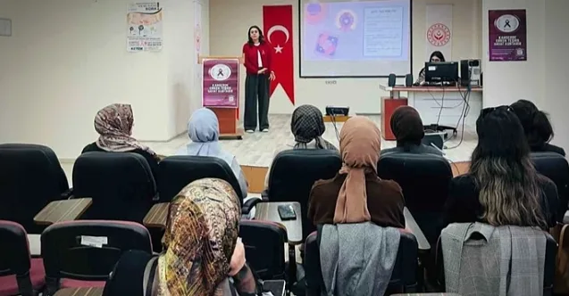 Patnos’ta meme kanserine karşı farkındalık etkinliği