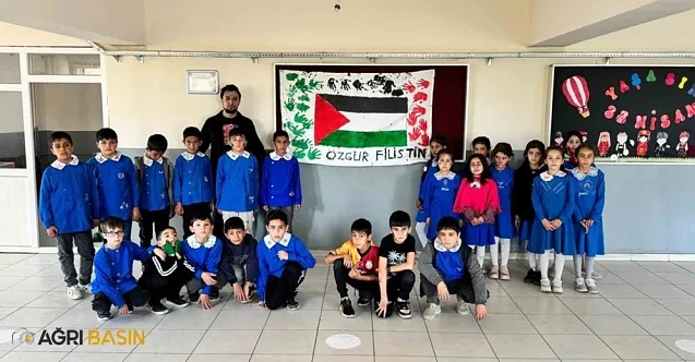 Yunus Emre İlkokulu’ndan Filistin’e Anlamlı Destek