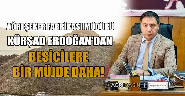 Ağrı Şeker Fabrikasında Pancar Kuyruğu Üretimi Başladı