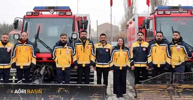Ağrı’da Kar ve Tipiye Rağmen Sağlık Nöbeti Başladı