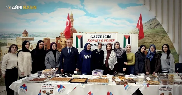 AİÇÜ’de Gazze için anlamlı kermes