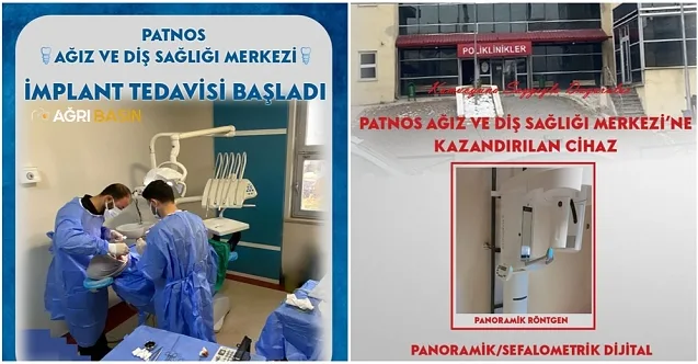 Patnos’ta Diş Sağlığında Yeni Dönem: İmplant Tedavisi Başladı