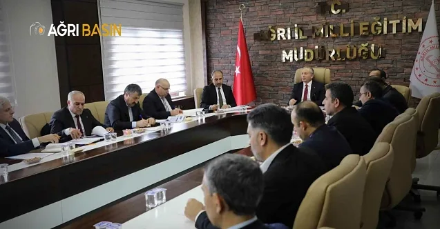 Ağrı’da İkinci Dönem İçin Eğitim Hazırlıkları Masada