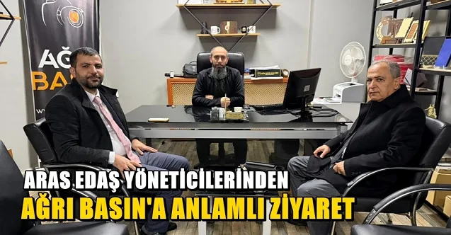 Aras Edaş İl Koordinatörü Erkoç’tan Ağrı Basın’a Anlamlı Ziyaret