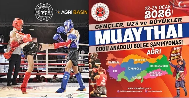 Muaythai Doğu Anadolu Şampiyonası Ağrı’da Yapılacak