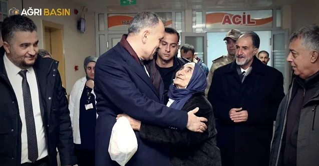 Vali Bozkurt Diyadin Devlet Hastanesinde İncelemelerde Bulundu
