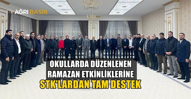 Ağrı Eğitime Destek Platformundan Ramazan Etkinliklerine Destek