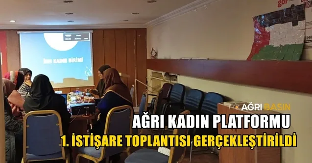 Ağrı’da Kadın Platformundan Güç Birliği Mesajı