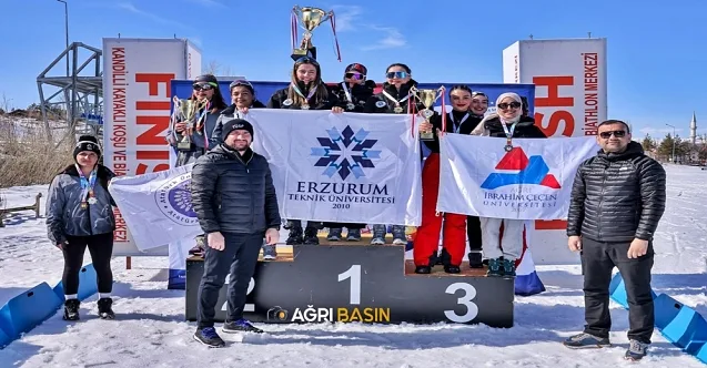 AİÇÜ Kadın Kayak Takımından Büyük  Başarı!