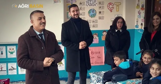 Patnos’ta Eğitimde Sahaya İnen Müdür