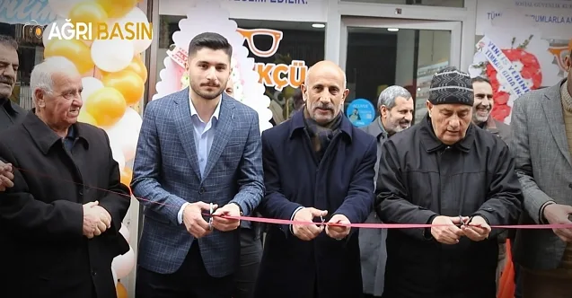 Ağrı’da Lens Optik Hizmete Açıldı