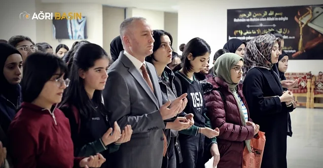Ağrı’da dersler Fatiha ile başladı