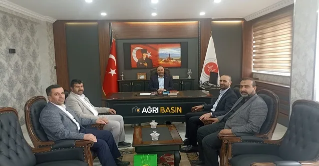 HÜDA PAR’dan İl Müftüsü İhsan İlhan’a Hayırlı Olsun Ziyareti
