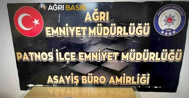 Patnos’ta Hırsızlık Şüphelileri Suçüstü Yakalandı