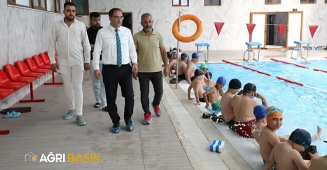 Ağrı’da Hedef: Yüzme Bilmeyen Çocuk Kalmayacak