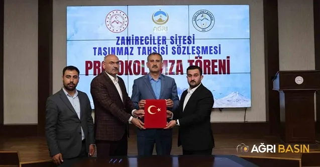 Ağrı’da Zahirecilik İçin Modern Ticaret Merkezi Kuruluyor