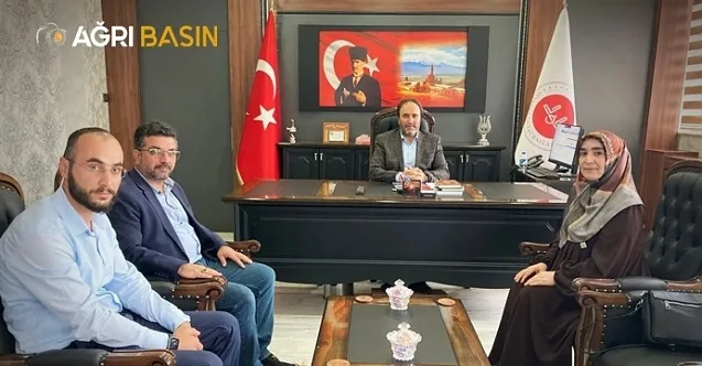 Mil-Diyanet Sen’den Ağrı İl Müftüsü İlhan’a Ziyaret