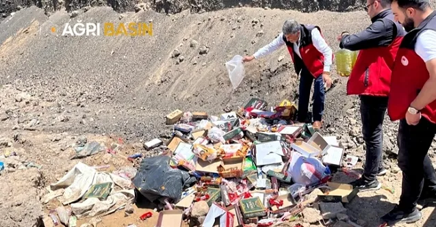 Patnos’ta 2 Bin 650 Tarihi Geçmiş Ürün İmha Edildi