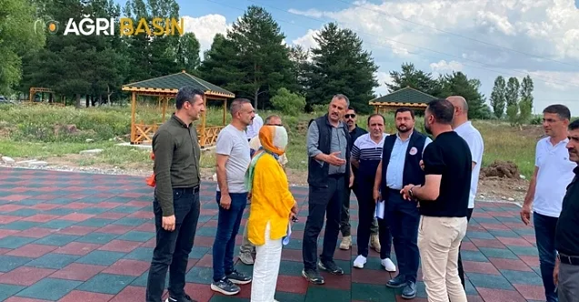 Vali Bozkurt TRT Park’taki Çalışmaları İnceledi