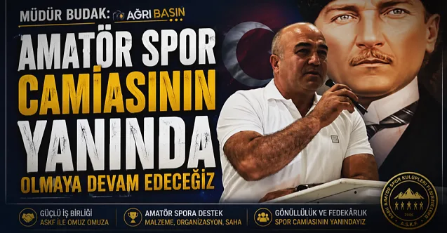 Cemil Budak: Amatör Sporun Yanında Olacağız