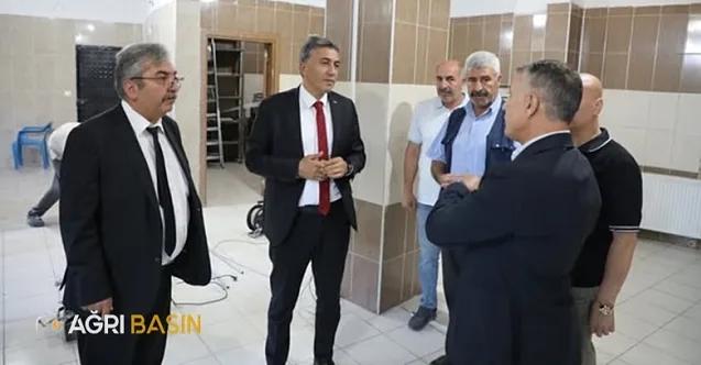 Ağrı’da eğitim hazırlıkları masada: Patnos’ta okullar incelendi