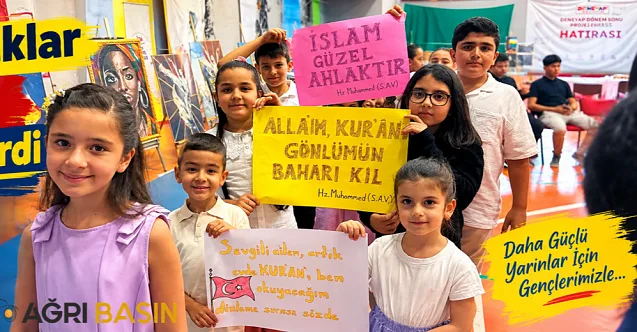 Ağrı’da Çocuklar Yaz Tatilini Sporla Dolu Geçirdi