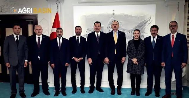 Ali İhsan Yavuz’dan Ağrı Valisi Bozkurt’a ziyaret