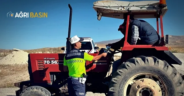 Diyadin’de trafik denetimleri: 16 araca ceza
