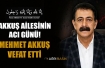 Ağrı’da Acı Kayıp: Eş Başkan Mehmet Akkuş Hayatını Kaybetti